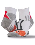 SPIRO Technische Kompressionssocken mit COOLMAX, Black L/XL, RT294 – Blanc