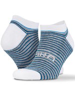 SPIRO 3er-Pack Coolmax Sneaker Socken Streifen, White/Grey L/XL, RT295 – Bild 2