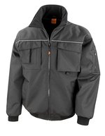 Result WORK-GUARD Sabre Pilotenjacke 320 g/m² – Black