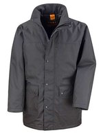 Result Work-Guard Platinum Managers Jacke aus Oxford-Nylon, Black S, RT307 – Bild 1