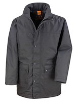 Result Work-Guard Platinum Managers Jacke aus Oxford-Nylon, Black S, RT307 – Bild 3