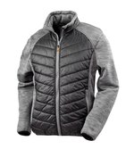 Result Work-Guard Wasserabweisende Isolierjacke mit Stretchmaterial, Black/Marl Grey S, RT314 – Bild 3