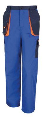 Result Work-Guard Arbeits-Hose mit Cargo-Taschen und Reflexion, Black/Grey XS, RT318 – Bild 3