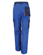 Result Work-Guard Arbeits-Hose mit Cargo-Taschen und Reflexion – Royal/Navy/Orange
