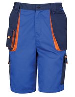 Result Work-Guard Lite Shorts mit Cargo-Taschen und Wasserabweisend – Royal/Navy/Orange