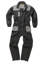 Result Work-Guard Arbeitsoverall mit Wasserabweisendem Gewebe, Black/Grey XS, RT321 – Bild 6