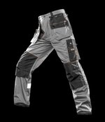 Result WORK-GUARD X-Over Holster Trouser With Cordura® Grey/Black XS (RT324), RT324 – Bild 1