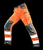 Result Safe-Guard Sicherheits-Cargo-Hose mit Reflexstreifen, Fluorescent Orange 3XL, RT327 – Bild 1