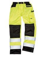 Result Safe-Guard Sicherheits-Cargo-Hose mit Reflexstreifen – Fluorescent Yellow