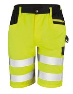 Result Safe-Guard Sicherheits Cargo Shorts – Fluorescent Yellow