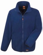 Result Work-Guard Heavy-Duty Microfleece Jacke mit Reißverschluss, Black XS, RT330 – Bild 3