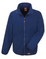 Result Work-Guard Heavy-Duty Microfleece Jacke mit Reißverschluss, Black XS, RT330 – Marine
