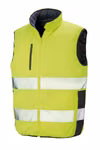 Result Safe-Guard Gilet di sicurezza reversibile con tasche, Fluorescent Orange/Navy S, RT332 – immagine 3