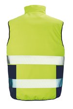 Result Safe-Guard Wendbare Sicherheitsweste mit Taschen, Fluorescent Orange/Navy S, RT332 – Bild 4