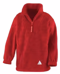 Result Junior Fleecepullover mit Viertelreißverschluss, Black S (6-8), RT33J – Bild 3