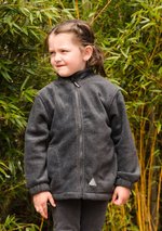 Result Junior Polartherm™ Fleece-Jacke mit Reißverschluss, Burgundy M (8-10), RT36J – Bild 1