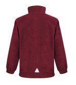 Result Junior Polartherm™ Fleece-Jacke mit Reißverschluss, Burgundy M (8-10), RT36J – Bild 3