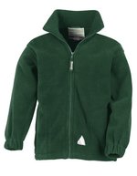 Result Junior Polartherm™ Fleece-Jacke mit Reißverschluss – Forest
