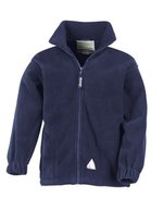 Result Jugendjacke Polartherm™ mit reflektierenden Details – Navy