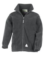 Result Jugendjacke Polartherm™ mit reflektierenden Details – Oxford Grey