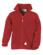 Result Jugendjacke Polartherm™ mit reflektierenden Details, Burgundy XL (12-14), RT36Y – Rouge
