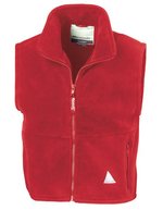 Result Junior Polartherm™ Bodywarmer mit Reißverschluss – Red