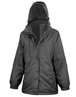 Result 3-in-1-Journey-Jacke mit Softshell für Damen, Black/Black 3XL (20/46), RT400F – Bild 2