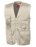Result Work-Guard Safari Weste mit vielen Taschen – Camel