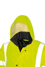 Result Safe-Guard Motorway 2-Tone Sicherheitsjacke mit Kapuze, Fluorescent Orange/Black S, RT452 – Bild 5