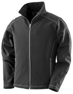 Result Work-Guard Softshelljacke mit Stehkragen für Damen, Black XS, RT455F – Bild 2