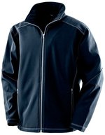Result Work-Guard Treble Stitch Softshell Jacke für Herren – Navy