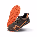 Result Work-Guard Chaussures de sécurité avec embout en acier et semelle PU, Black/Orange 36 (3), RT457X – image 3