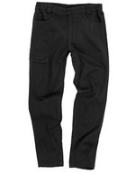 Super Stretch Slim Chino mit Cargo-Tasche – Black