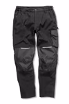 Result Work-Guard Slim Fit Softshell Work Trousers with Reinforcements, Black S, RT473 – image 3