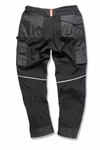 Result Work-Guard Slim Fit Softshell Work Trousers with Reinforcements, Black S, RT473 – image 4