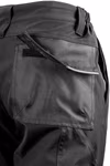 Result Work-Guard Slim Fit Softshell Work Trousers with Reinforcements, Black S, RT473 – image 6