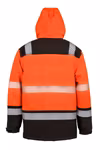 Result Safe-Guard Veste de sécurité softshell imperméable imprimable, Fluorescent Yellow/Black 4XL, RT475 – image 4