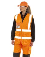Result Safe-Guard Sicherheitsweste mit Reflektionsstreifen, Black S, RT477 – Bild 1