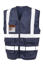 Result Safe-Guard Sicherheitsweste mit Reflektionsstreifen, Black S, RT477 – Bild 3