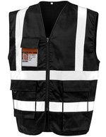 Result Safe-Guard Sicherheitsweste mit Reflektionsstreifen, Black S, RT477 – Bild 2