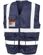 Result Safe-Guard Sicherheitsweste mit Reflektionsstreifen, Black S, RT477 – Navy