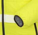 Result Genuine Recycled Recycelte Wattierte Sicherheitsjacke Orange, Fluorescent Yellow 3XL, RT500 – Bild 5