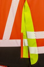 Recycled 3-Layer Printable 3-Tone Safety Softshell Jacket – Bild 4