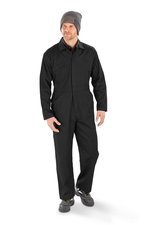 Result Genuine Recycled Recycelter Action Overall mit Reißverschluss, Black S, RT510 – Bild 1
