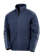 Recycled Heavy Duty Microfleece Jacket – Bild 3
