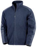 Recycled Heavy Duty Microfleece Jacket – Blu navy