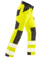 Recycled Dynamic Stretch Safety Shorts – Fluorescent Yellow