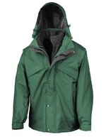 Result 3-in-1 Zip & Clip Jacke Fleece, Black S, RT68 – Bottiglia