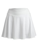 Recycled Womens Fitness Skort – White