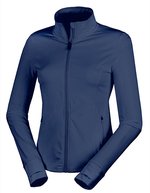 Recycled Womens Fitness Jacket – Navy